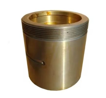 Op maat gemaakte gele koper-koper-bronzen gietonderdelen voor hardware-machines