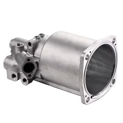 Custom Logo Precision Die Casting Aluminium Parts Met Zinkcoating En Gravure