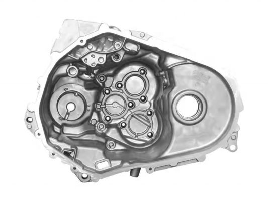 Custom Logo Precision Die Casting Aluminium Parts Met Zinkcoating En Gravure