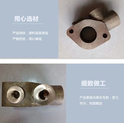 Metal Gravity Custom Aluminium Casting Service voor ijzeren roestvrijstalen messingproducten