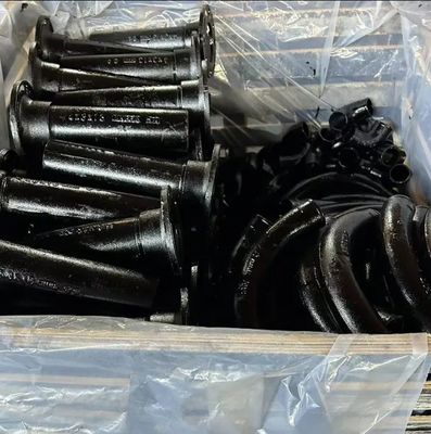 Gepersonaliseerde kleuren zand gietcomponenten ijzeren buisbevestigingen erosiebestendige