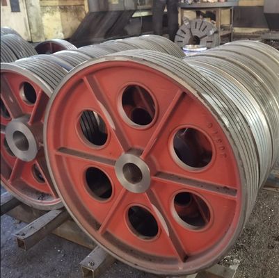 OEM ijzeren, roestvrij staal smeedonderdelen Aluminium vliegwiel katrol