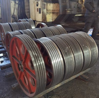 OEM ijzeren, roestvrij staal smeedonderdelen Aluminium vliegwiel katrol