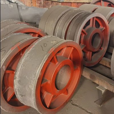 OEM ijzeren, roestvrij staal smeedonderdelen Aluminium vliegwiel katrol