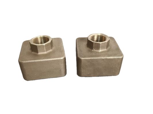 Hoogprecisie-investeringsgegote onderdelen op maat van de solid brass foundry