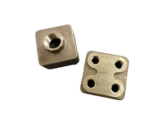 Hoogprecisie-investeringsgegote onderdelen op maat van de solid brass foundry