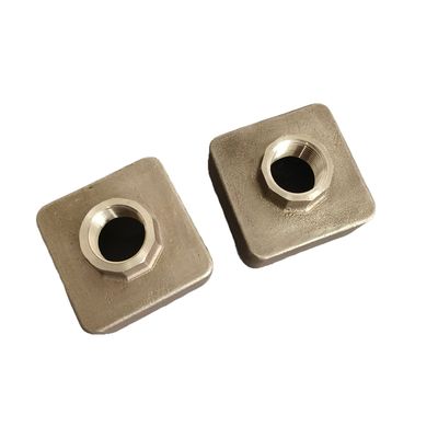 Hoogprecisie-investeringsgegote onderdelen op maat van de solid brass foundry