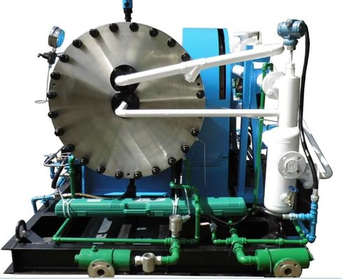 Gascompressor met diafragma Luchtwaterstof Hoogdruk Olievrij waterstof Stikstofgas Reciprocating