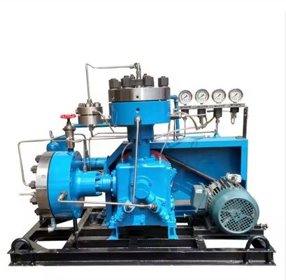 Gascompressor met diafragma Luchtwaterstof Hoogdruk Olievrij waterstof Stikstofgas Reciprocating