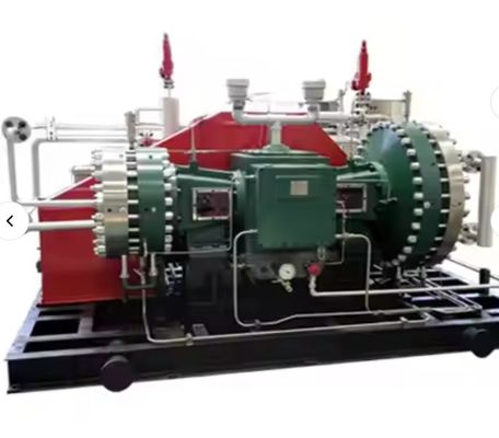 Gascompressor met diafragma Luchtwaterstof Hoogdruk Olievrij waterstof Stikstofgas Reciprocating