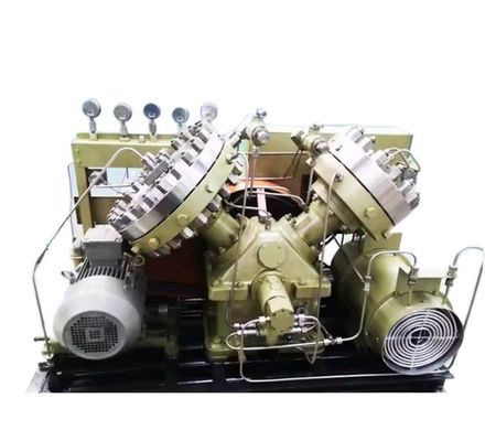 Diafragmacompressor Gasluchtcompressors Hoogdruk voor stikstof / helium / waterstof / argon aardgasbooster