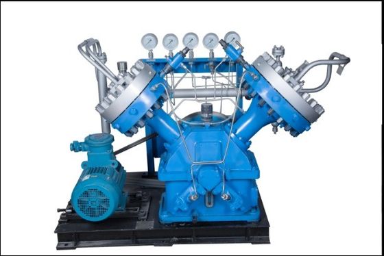 Corrosiebestendige Industriële V-vormige Membraancompressor met Hoge Kosten-Prestatieverhouding voor Laboratoria