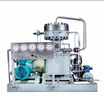 Op maat gemaakte service gasluchtcompressoren waterstofdiafragmacompressor speciaal voor de compressie van speciale gassen