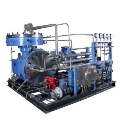 Professionele firma lage onderhoudskosten zuurstofcompressor aardgas waterstofdiafragmacompressor voor de petrochemische industrie