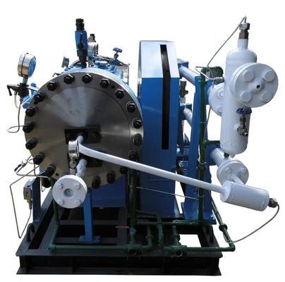 Diafragmacompressor Gasluchtwaterstof 55kw Waterstof Hoog werkend rendement Inlaat 2mpa Afvoer 240nm3/h H2