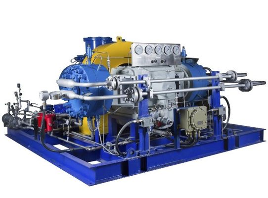 Diafragmacompressor Gasluchtwaterstof 55kw Waterstof Hoog werkend rendement Inlaat 2mpa Afvoer 240nm3/h H2