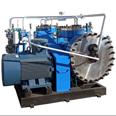 Diafragmacompressor Gasluchtwaterstof 55kw Waterstof Hoog werkend rendement Inlaat 2mpa Afvoer 240nm3/h H2
